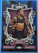 2023-24 Topps Chrome - Pascal Siakam-  Blue Refractor Roundball Royalty RR-18