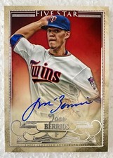 2016 Topps Five Star RC Jose Berrios Auto