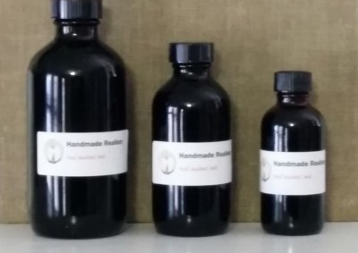 Handmade Black Walnut Artist's Ink, 2 oz. bottle