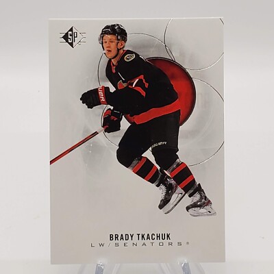 2020-21 Upper Deck SP Authentic #97 Brady Tkachuk Senators