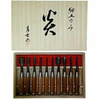 Japanese Chisel Nomi Carpentry Tool SET of 10 Japan Brand