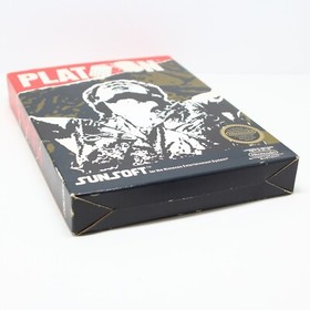 NES PLATOON - NINTENDO COMPLETE IN BOX - GREAT CONDITION