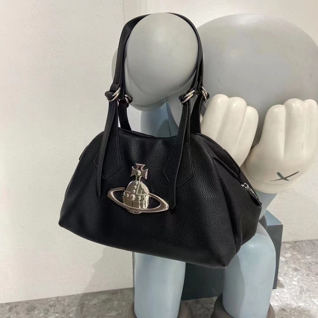 Vivienne Westwood Boston Bag Big Orb Fashion Women's Bags Vivienne Westwood Boston Bag Big Orb Fashion Women's Bags