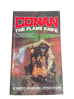 Conan The Flame Knife by Robert E. Howard (1981, Mass Market)