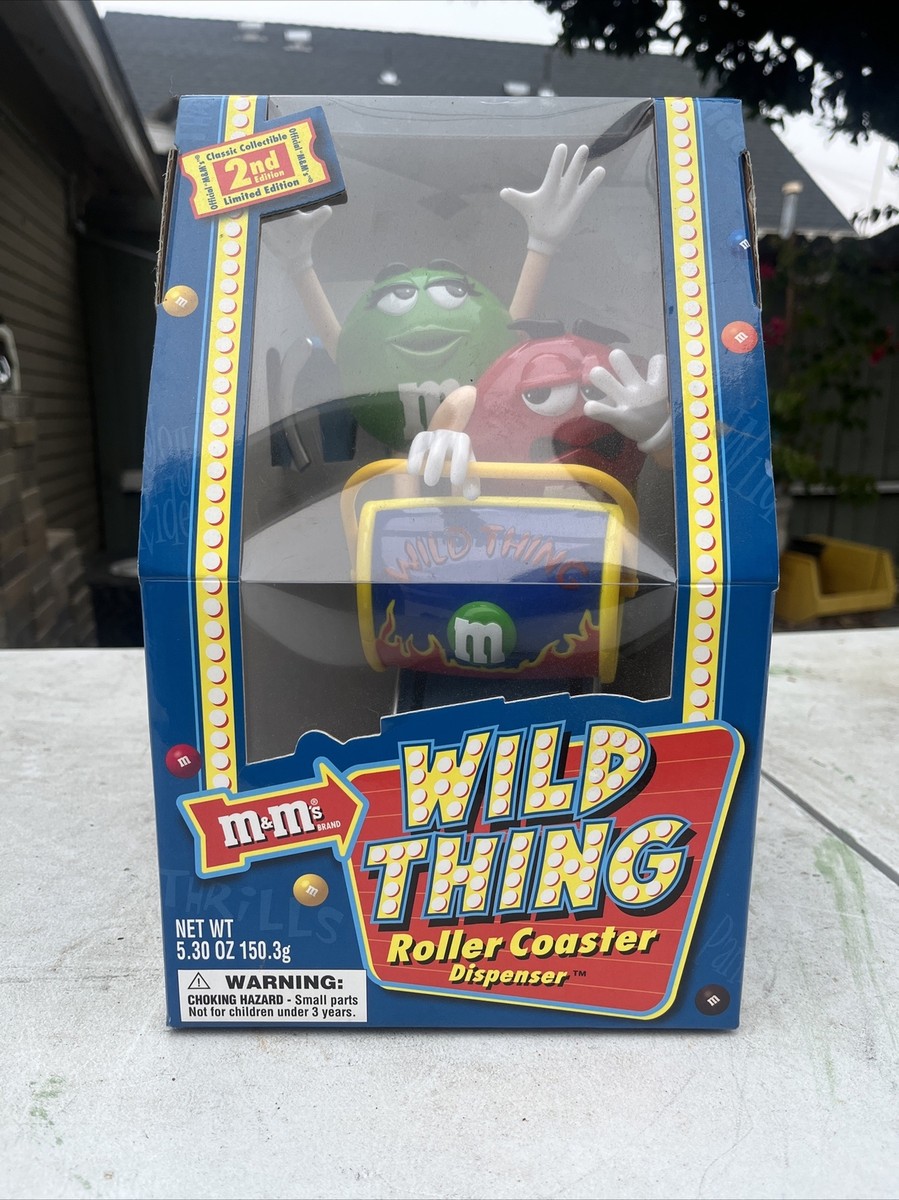 M&M's Wild Thing Roller Coaster CANDY Dispenser Limited