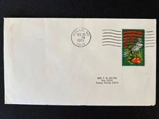 1445 Speical Christmas Postmarks: Dec 25 1971 Holly MI