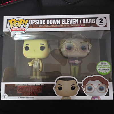 Funko Pop! Stranger Things Upside Down Eleven/Barb 2-Pack 2017
