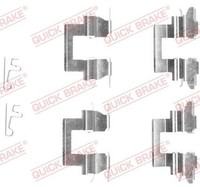 Quick Brake ZubehöRsatz, Scheibenbremsbelag 109-1608 FüR Toyota