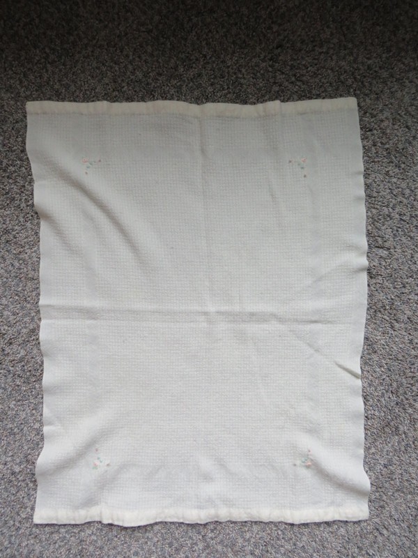 Vintage Baby Blanket  Best & Co. - Lilipution Bazaar 30x24 Churchill Handwoven