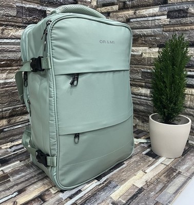 best travel backpack carry on ryanair Fmeida Flight Approved for Fits 14" Laptop HOMIEE Ryanair Personal Item 40x20x25