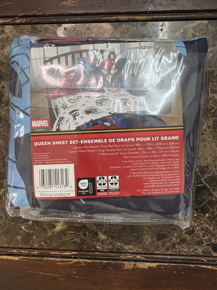 Juego de sábanas Queen Marvel Spider-Man "Crawl Space" Foto 2 de 2