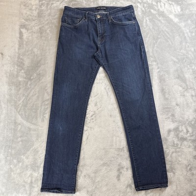 Mavi Marcus Men's Jeans 32x32 Dark Wash Slim Straight Stretch Denim
