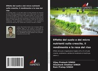 Vijay Prakash Singh (U. A.) | Effetto Del Suolo E Dei Micro Nutrienti Sulla...