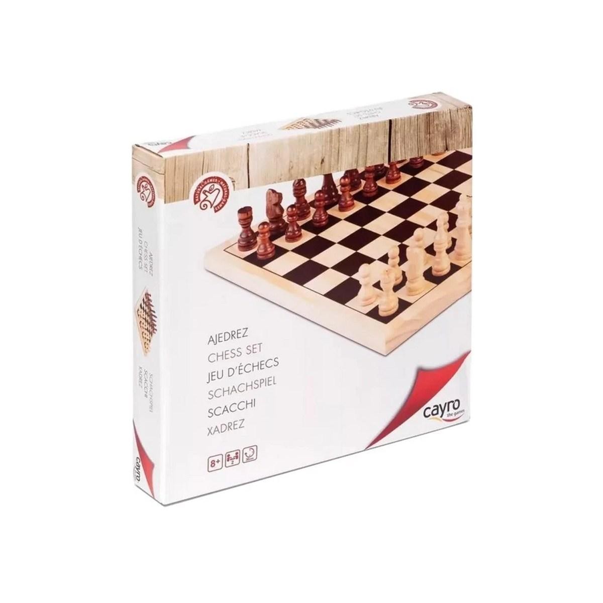 Wooden Chess - Classic Table Game Cayro