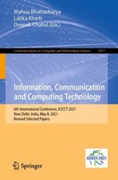 Information, Communication And Computing Technology Mahua Bhattacharya