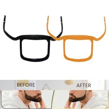 Beard Shape Template Beard Guide Beard Outline Stencil Beard Trimming Facial