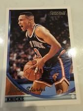 1993 Topps Gold John Starks 61 All Star