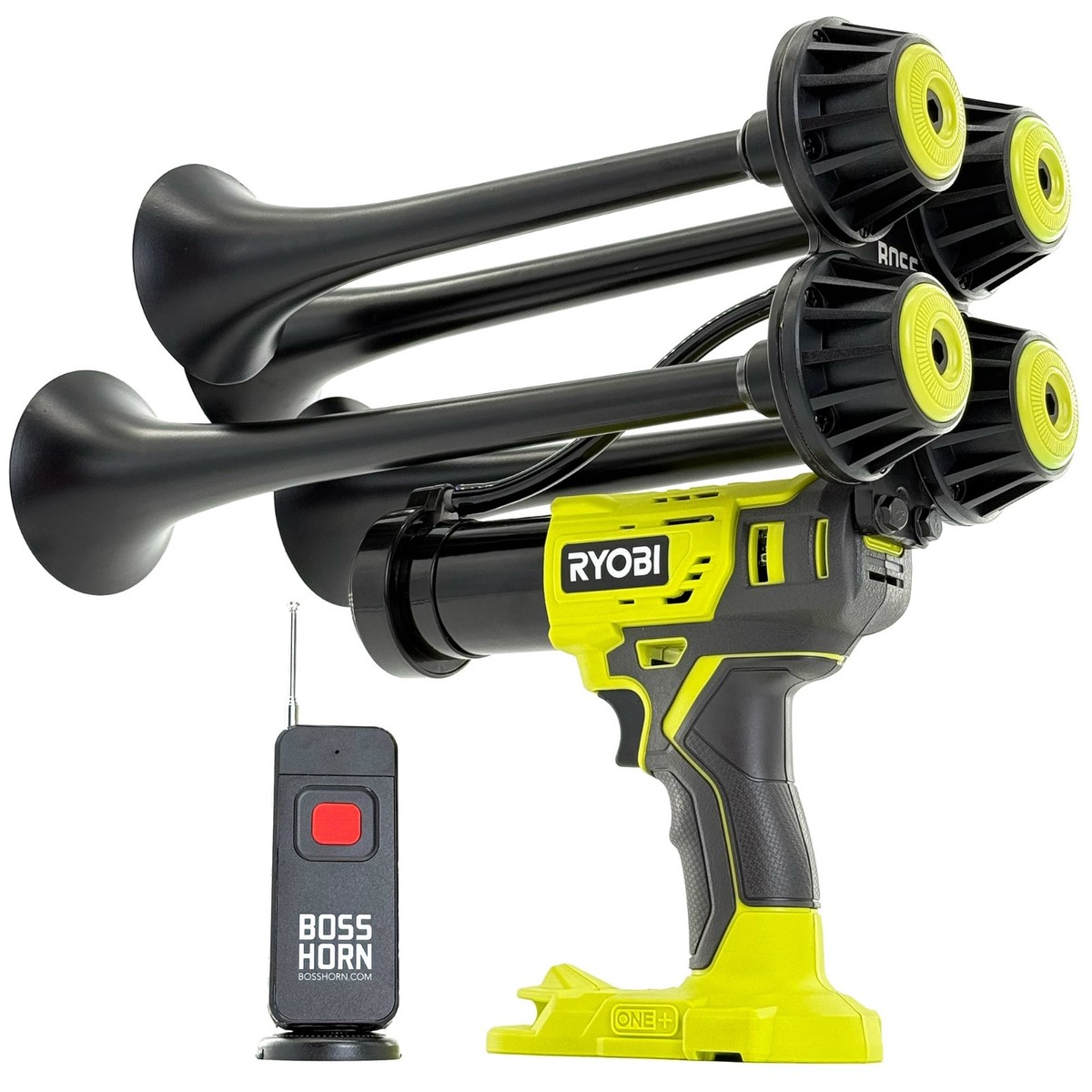 RYOBI 船ヤリイカ乗調子225 2026 New Ryobi Impact Drill Train Air Horn 20v / Remote / 3 Volume