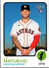 2022 Topps Heritage #561 J.J. Matijevic