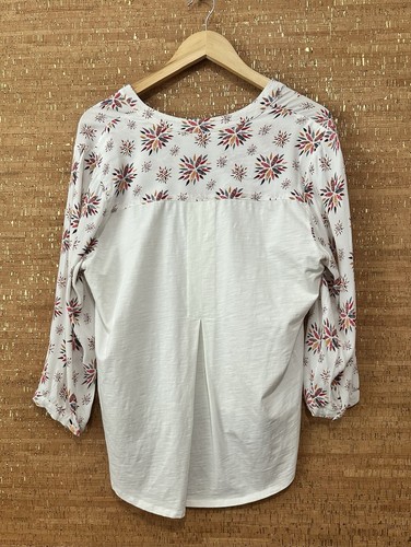 Haut à manches 3/4 multicolore Porridge Anthropologie taille L - Photo 2/7