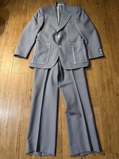 Johnny Carson Vintage Sport Coat Blazer Jacket and pant suit 70  s western 161
