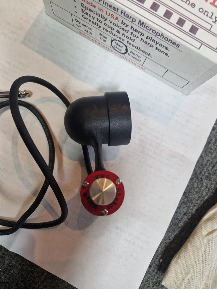 Shaker Mad Dog Mundharmonika, Harfenmikrofon. Neu. Waranteed. Kostenloser Versand! - Bild 2 von 4