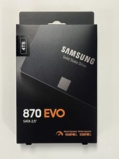 NEW Samsung 870 EVO 4TB 2.5" SATA III Internal SSD MZ-77E4T0B/AM