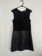 Banana Republic Black Sleeveless Midi Party Dress Women’s Petite Size 8P