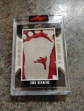 2022 Leaf Artis Opus Joe Sakic Emblem 1/1 CRA...