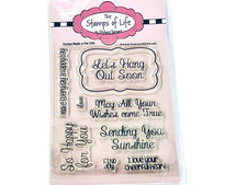 THE STAMPS OF LIFE CLEAR STAMPS HAPPINESS 4 KIT CLUB