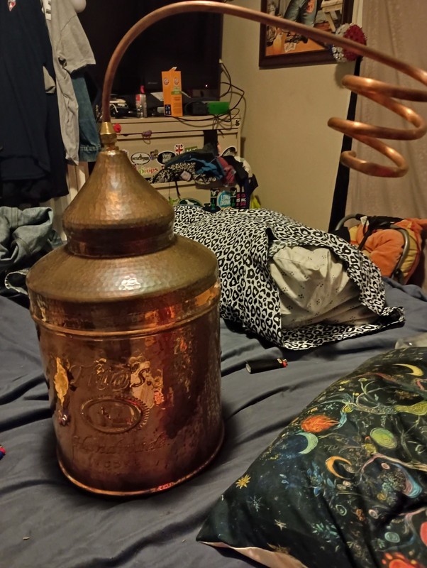 Tito's Handmade Vodka Copper Still Display  22" Tall