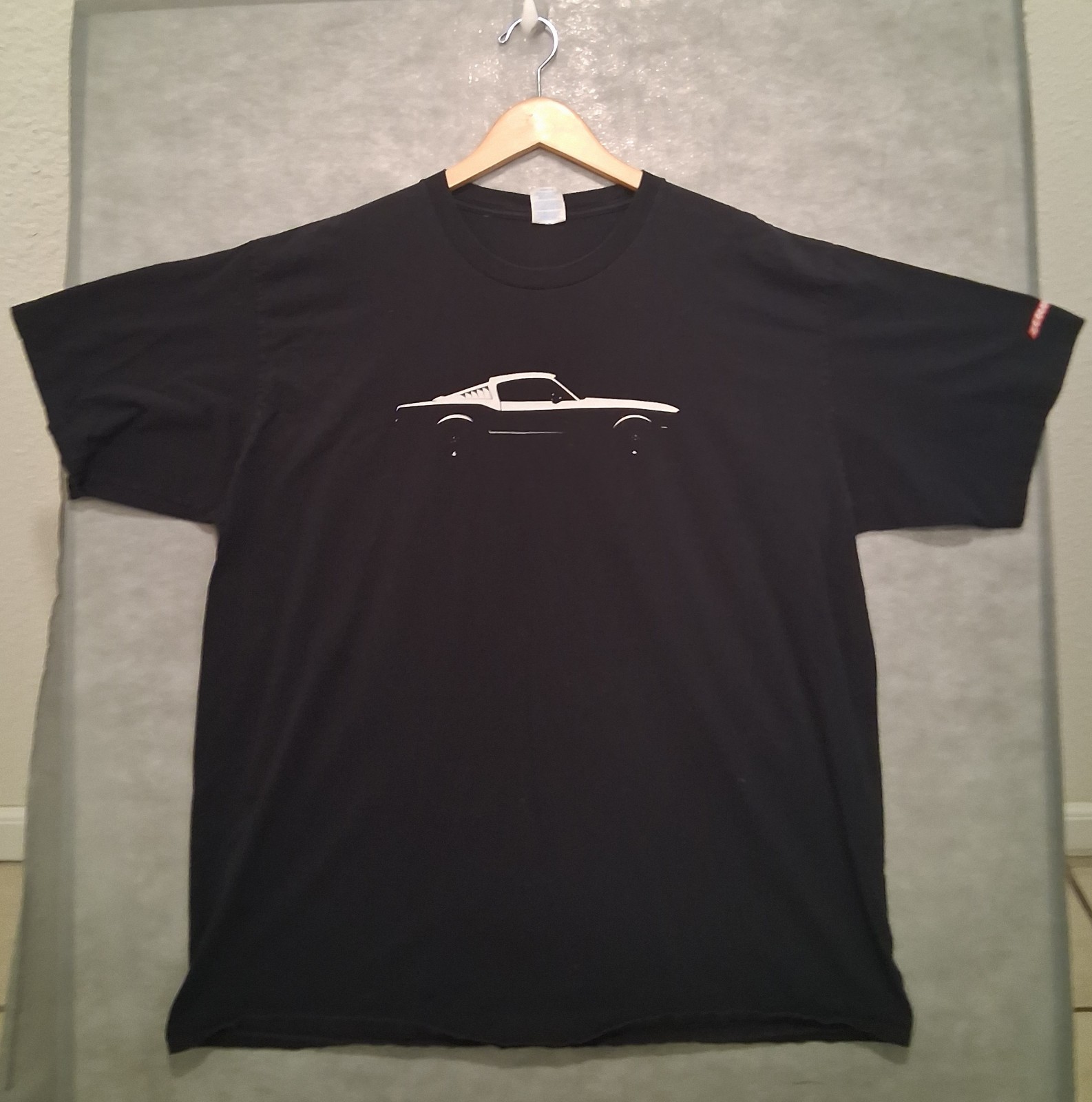 PONY T shirt uomo Ford Mustang Silhouette Taglia 3XL Nera