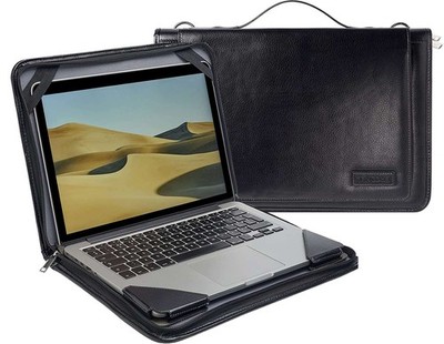 Broonel Black Messenger Case For ASUS CX14 14'' Chromebook