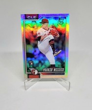 Parker Messick 2026 Topps Series 1 Rainbow Foil RC #67 Cleveland Guardians