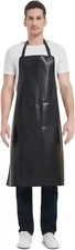 Waterproof Heavy Duty Work Apron, Artificial Leather, Ideal for Chef, Butcher, B