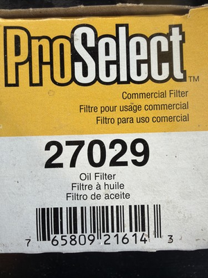 #ad 2 pack of filters Napa Pro Select Oil Filters 27029 $15.00