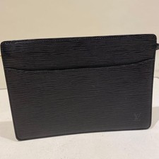Louis Vuitton Pochette Homme Epi Black M52522 From Japan