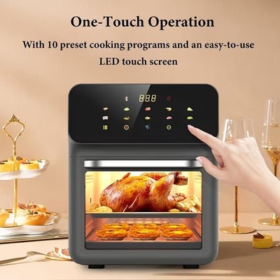 11.5QT Desktop Oven Set 10 in 1 Multifunctional Air Fryer Toaster Combination