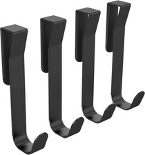 Shower Towel Hook 4 Pack Shower Door Hooks Bathrooms Over Frameless Glass Shower
