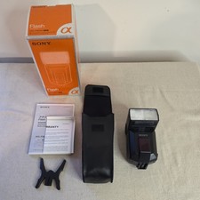 NOS Sony HVL-F36AM Flash with case and paperw...