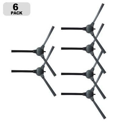 Für Tuvio TR04MLBB kompatible Seitenbürsten für Saugroboter 6 Stück
