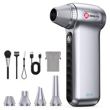 Electric Air Duster 180000RPM, Powerful Cordless Compressed Air Duster with 3...