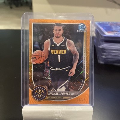 2025-2026 Bowman Michael Porter Jr  Orange Mojo /25 #BCV-179 Nuggets