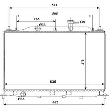 NRF 53822 Kühler Motorkühlung für HYUNDAI ACCENT MC