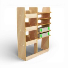 Renault Trafic SWB 2014+ Driver Side Van Racking & Toolbox Storage