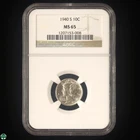 1940-S Mercury Dime NGC MS 65