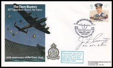 Dams Raid Pilot JOE McCARTHY DSO DFC* Signed DAMBUSTERS Anniversary Cover