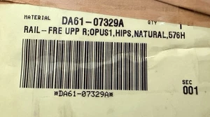 Nouveau réfrigérateur Oem Samsung Freezer Haute Droite Rail DA61-07329A