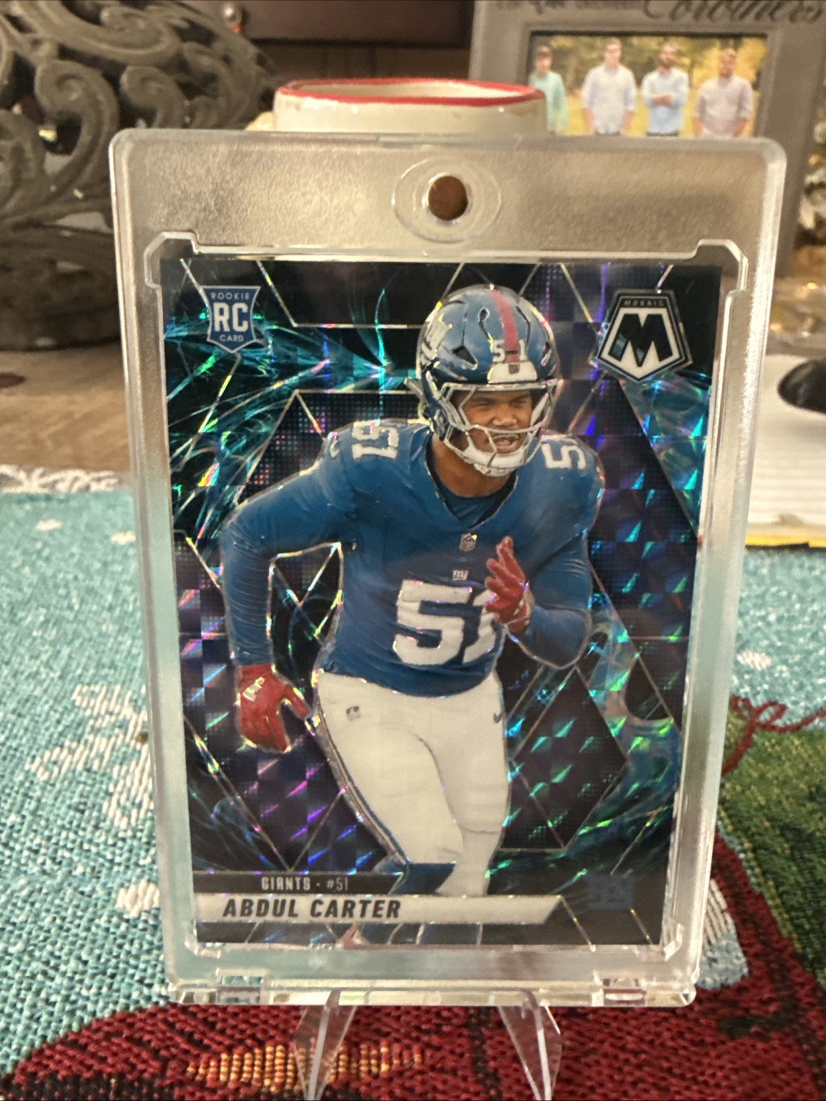 Abdul Carter 2025 Mosaic Genesis #317 SSP RC