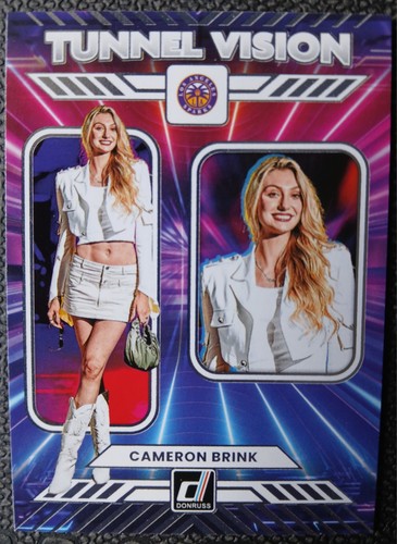 2025 Panini Donruss WNBA - Tunnel Vision Cameron Brink #8 Press Proof